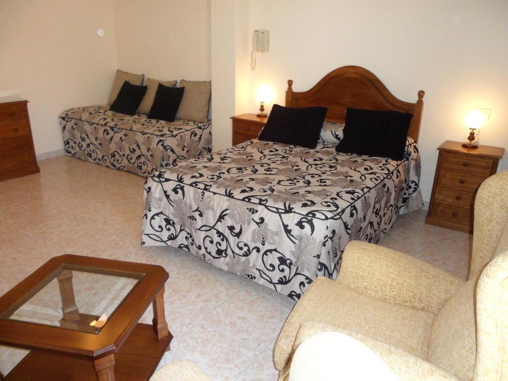 Hotel Avenida Baiona Sabaris Zimmer foto